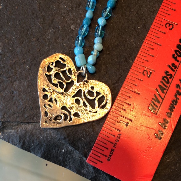 Hippie Boho love beads with heart - Picture 7 of 7